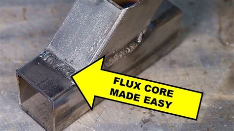 is flux core welder good for sheet metal|flux core welding basics.